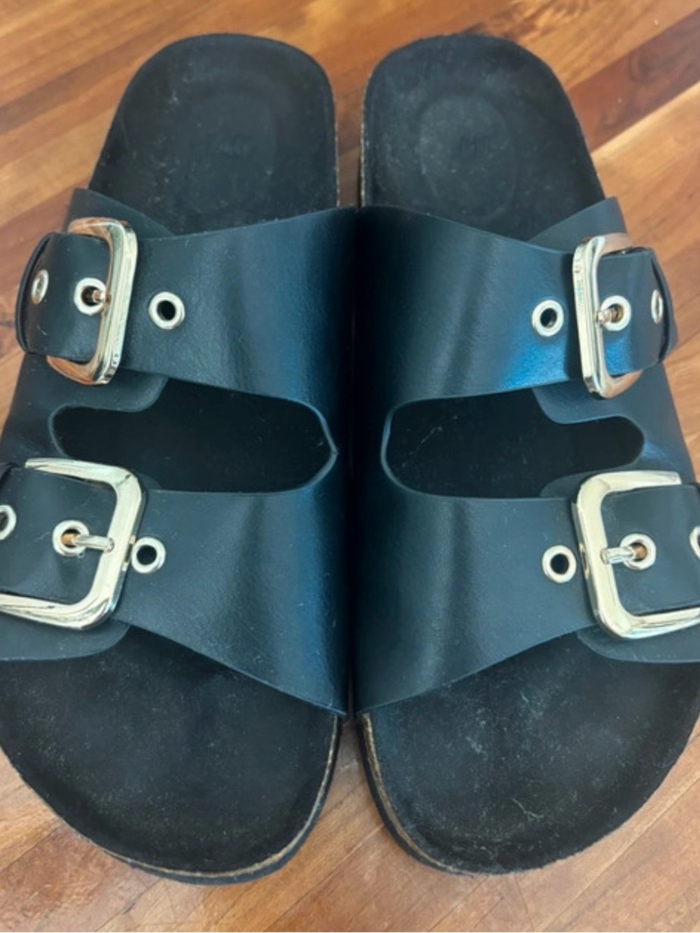 H&M buckle sandals size 7